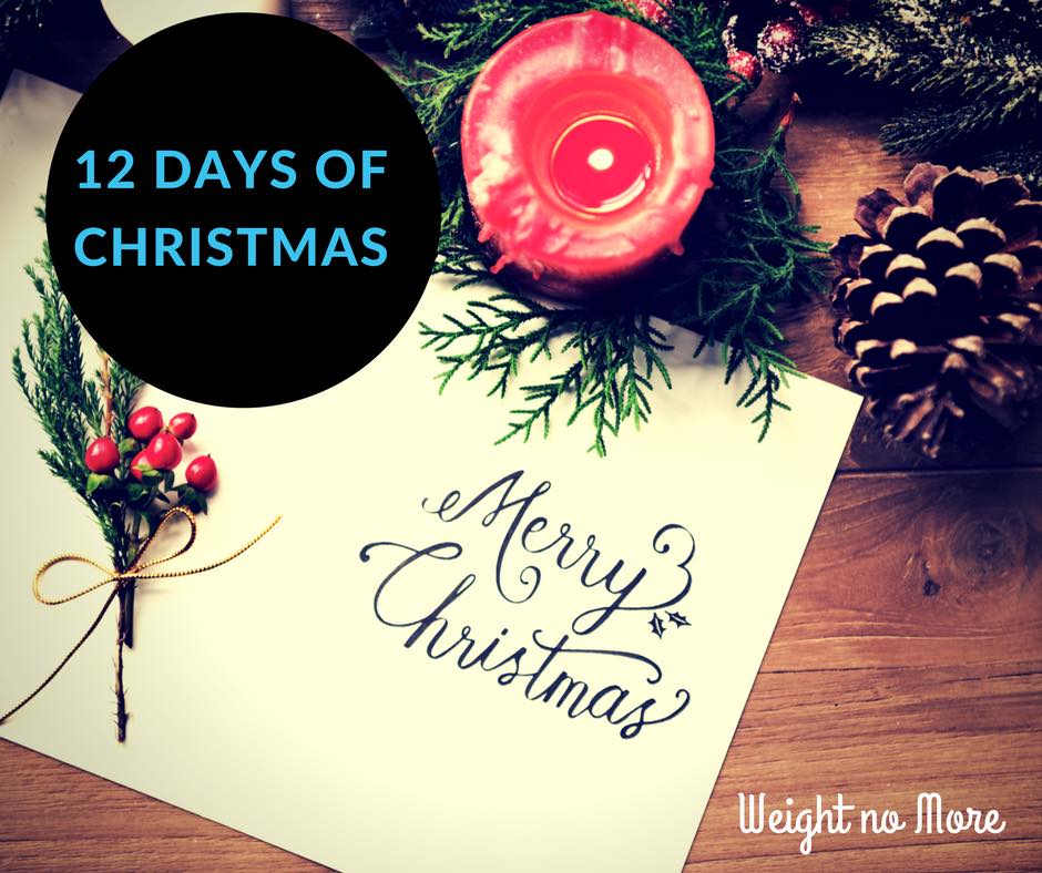 12 days of Christmas healthy holiday