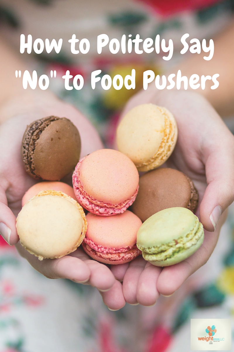 How to Politely Say No to a Food Pusher