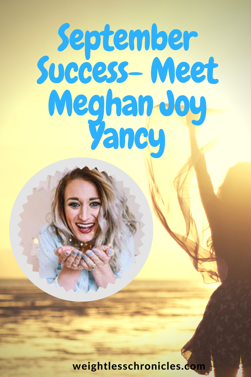 Meghan Joy Yancy September Success weight loss photo