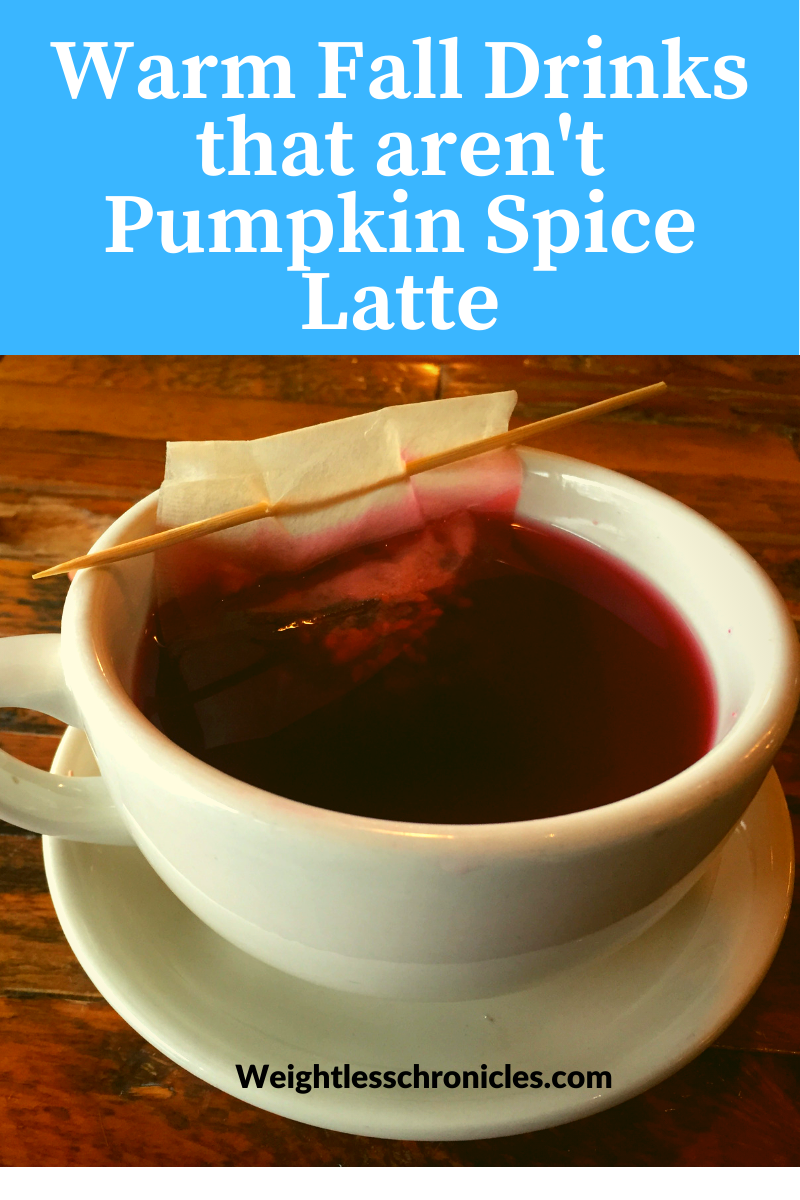 warm fall drinks that aren't pumpkin spice latte